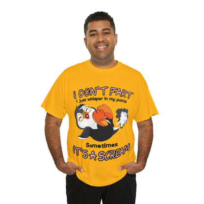 I DON'T FA*T  - Funny Unisex Heavy Cotton Tee - AUS