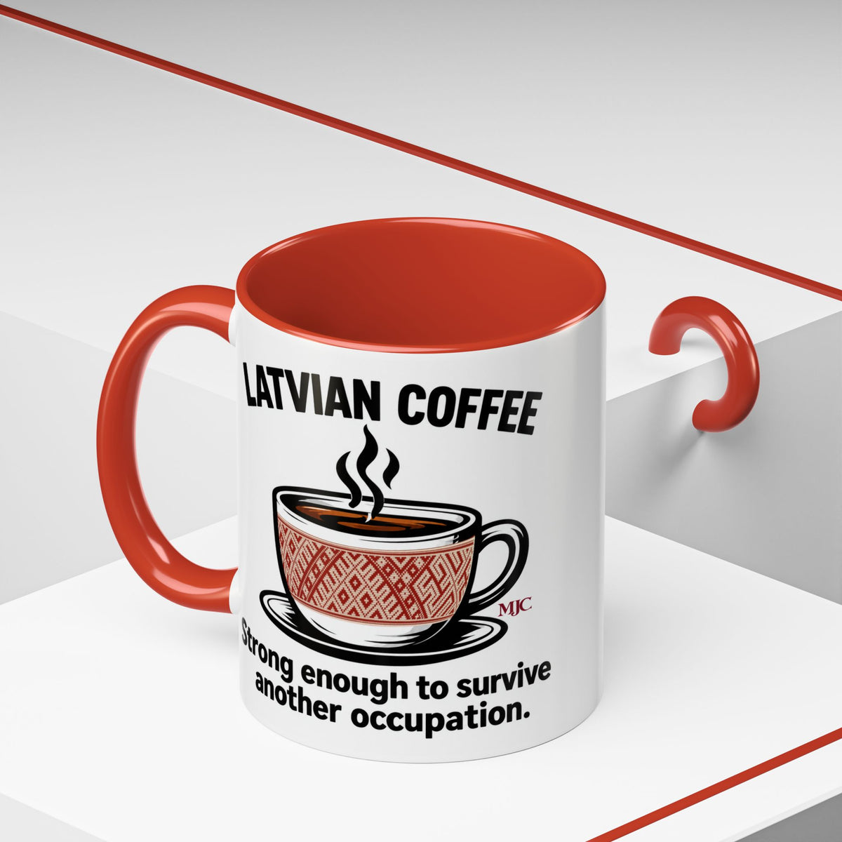 Latvian Coffee Mug | Funny Latvian Heritage Gift | BalticAF