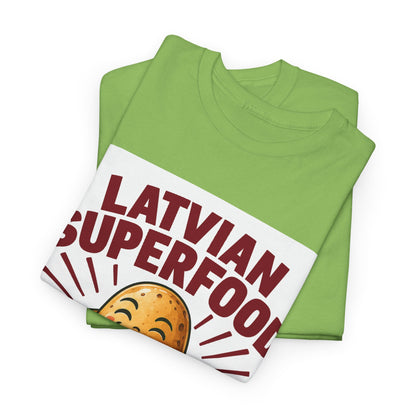 Latvian Superfood T-Shirt | Funny Latvian Potato Gift | BalticAF