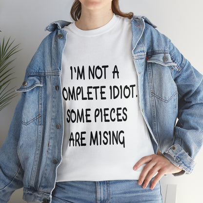 I'M NOT A COMPLETE ID*** - Unisex Heavy Cotton Tee - AUS
