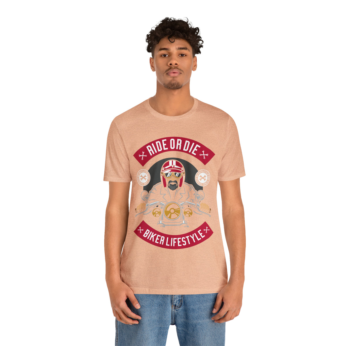 BIKER LIFESTYLE - Ride or Die - Unisex Jersey Short Sleeve Tee
