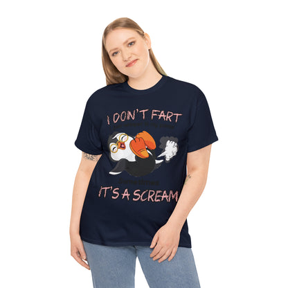 I DON'T FA*T - Funny Unisex Heavy Cotton Tee - USA