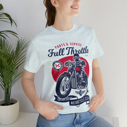 FULL THROTTLE Parts & Service - Unisex Jersey Short Sleeve Tee