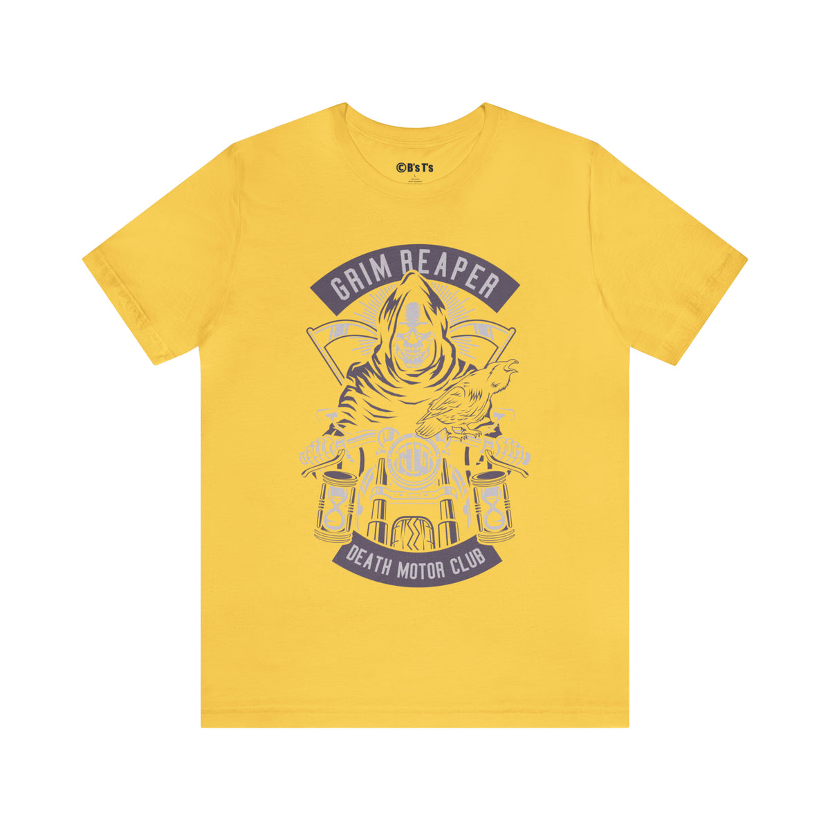 GRIM REAPER Moto Club - Unisex Jersey Short Sleeve Tee
