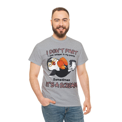 I DON'T FA*T - Funny Unisex Heavy Cotton Tee - USA