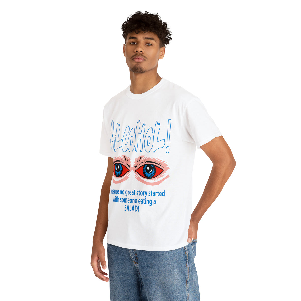 "ALC****" vs Salad - Funny Unisex Heavy Cotton Tee - AUS