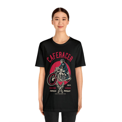 CAFE RACER Custom Garage - Unisex Jersey Short Sleeve Tee