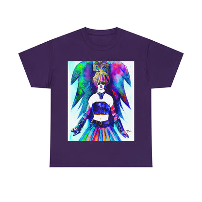 CYBER GIRL - Airt on a Shirt  - Unisex Heavy Cotton Tee - AUS
