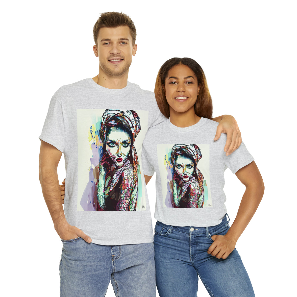 EASTERN BEAUTY - Airt on a Shirt  - Unisex Heavy Cotton Tee - AUS