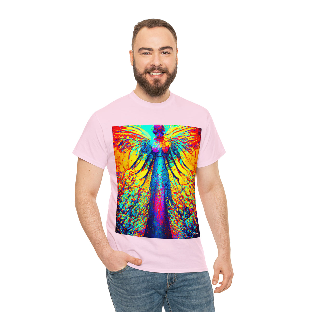 GUARDIAN MOTHER - Airt on a Shirt  - Unisex Heavy Cotton Tee - AUS