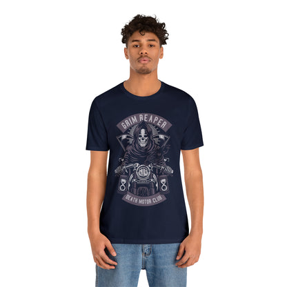 GRIM REAPER Moto Club - Unisex Jersey Short Sleeve Tee