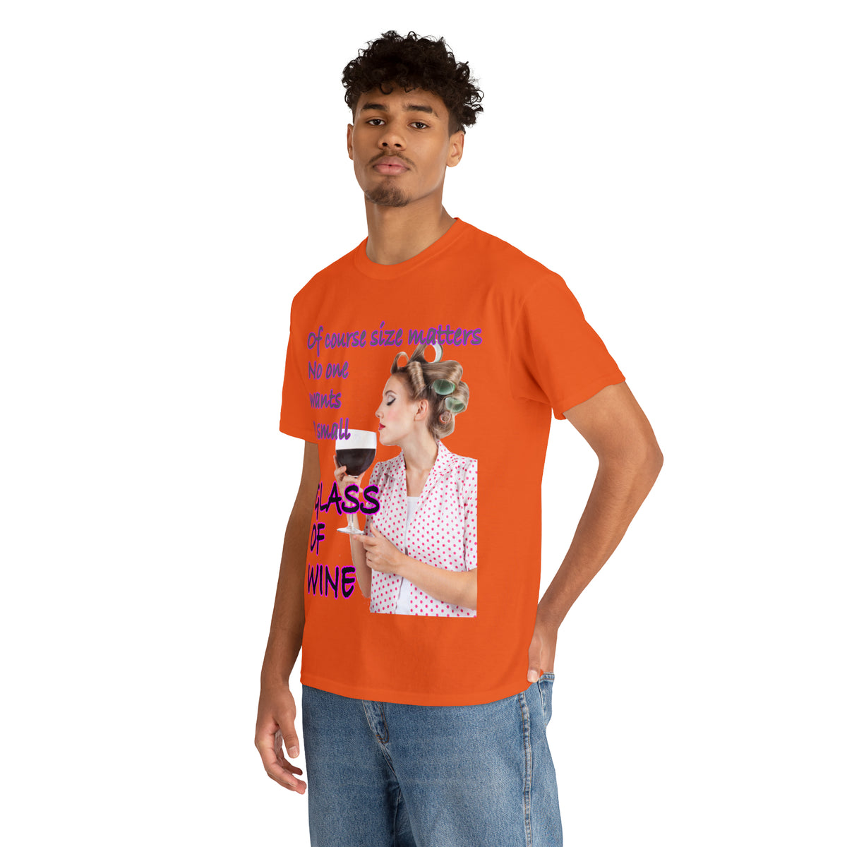 OF COURSE SIZE MATTERS  - Funny Unisex Heavy Cotton Tee - AUS