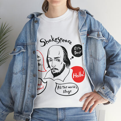 SHAKESPEARE (light) - Unisex Heavy Cotton Tee