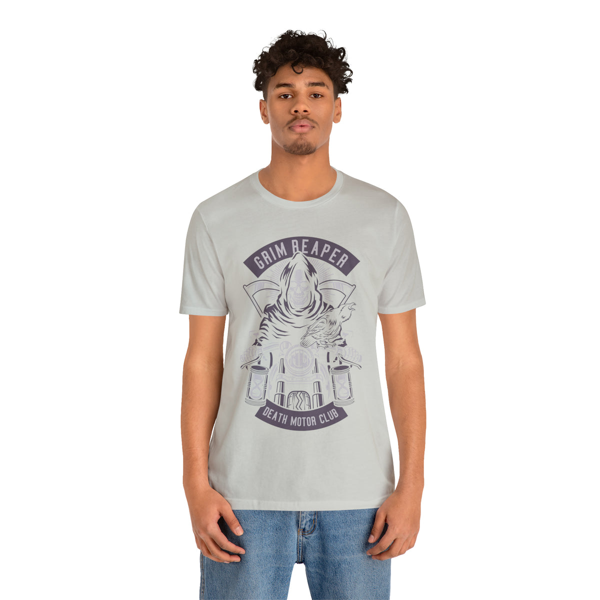 GRIM REAPER Moto Club - Unisex Jersey Short Sleeve Tee