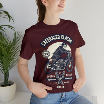 CAFE RACER Classic - Unisex Jersey Short Sleeve Tee