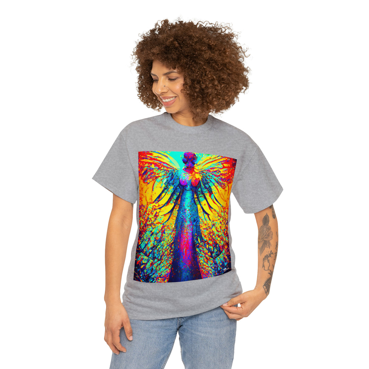 GUARDIAN MOTHER - Airt on a Shirt  - Unisex Heavy Cotton Tee - AUS
