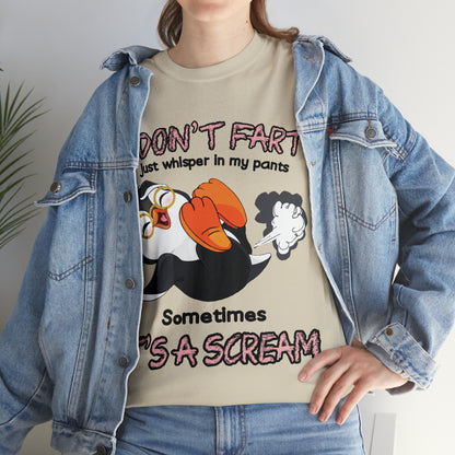I DON'T FA*T  - Funny Unisex Heavy Cotton Tee - AUS