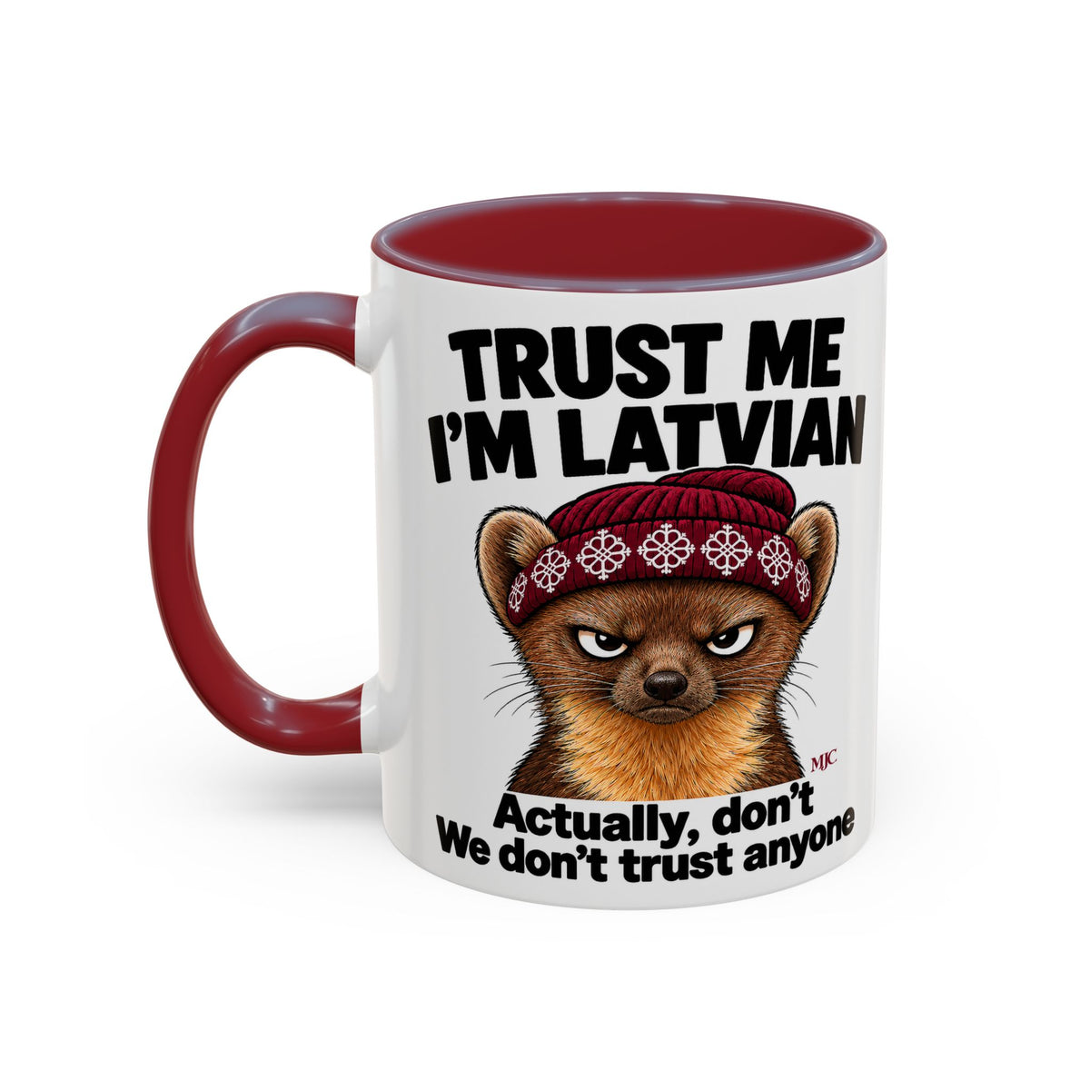 Trust Me I'm Latvian Mug | Funny Latvian Gift | BalticAF