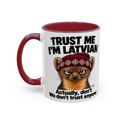 Trust Me I'm Latvian Mug | Funny Latvian Gift | BalticAF
