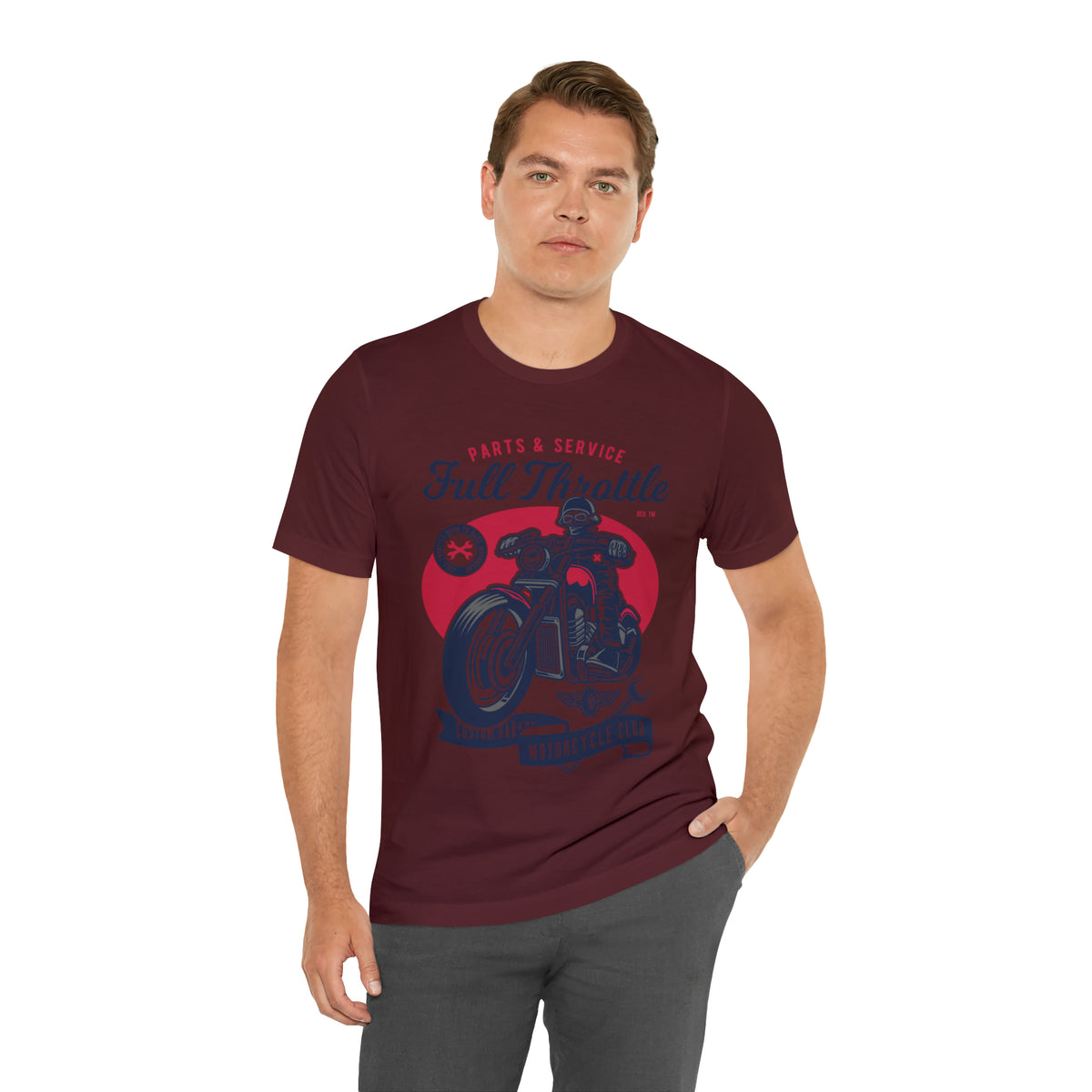 FULL THROTTLE Parts & Service - Unisex Jersey Short Sleeve Tee