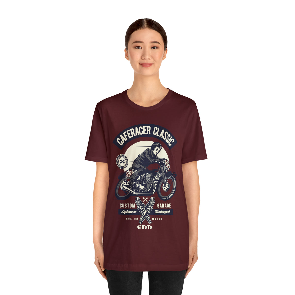 CAFE RACER Classic - Unisex Jersey Short Sleeve Tee
