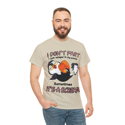 I DON'T FA*T  - Funny Unisex Heavy Cotton Tee - AUS