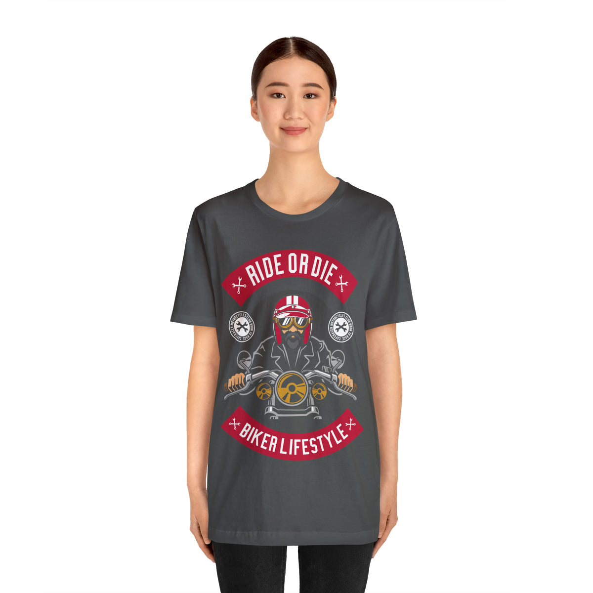 BIKER LIFESTYLE - Ride or Die - Unisex Jersey Short Sleeve Tee