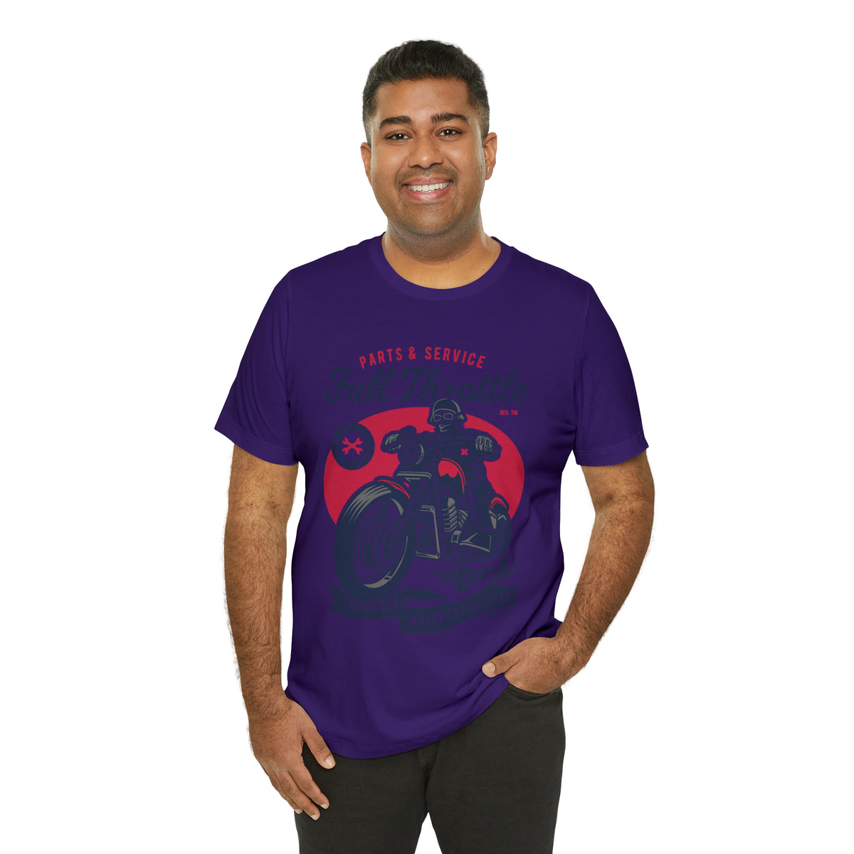 FULL THROTTLE Parts & Service - Unisex Jersey Short Sleeve Tee