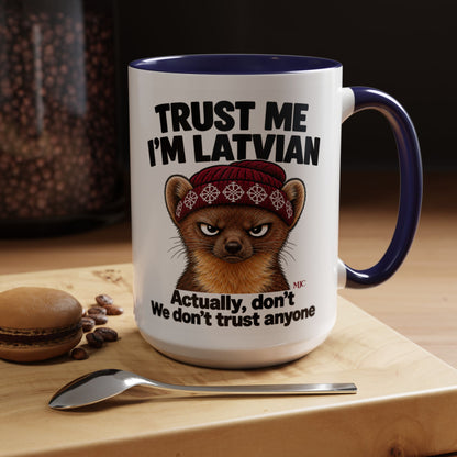 Trust Me I'm Latvian Mug | Funny Latvian Gift | BalticAF