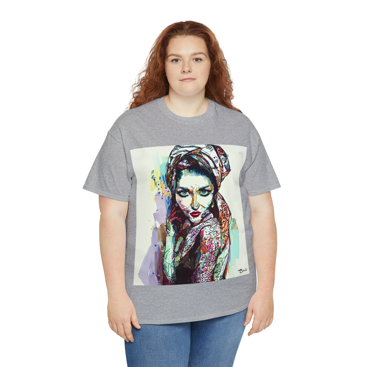 EASTERN BEAUTY - Airt on a Shirt  - Unisex Heavy Cotton Tee - AUS