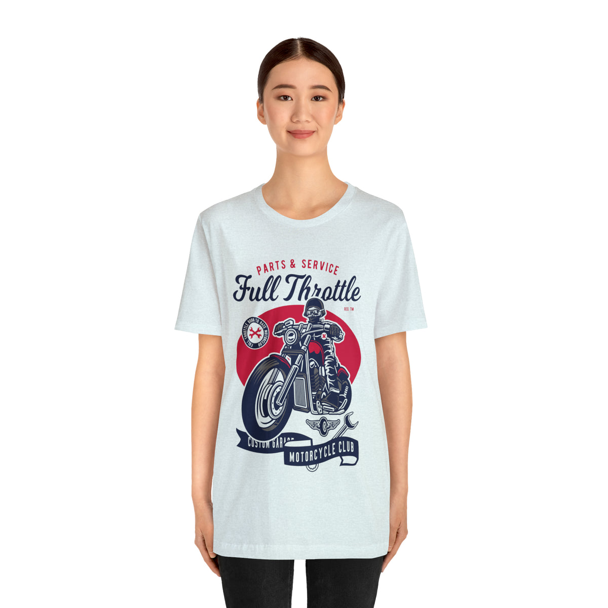 FULL THROTTLE Parts & Service - Unisex Jersey Short Sleeve Tee