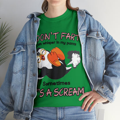 I DON'T FA*T  - Funny Unisex Heavy Cotton Tee - AUS