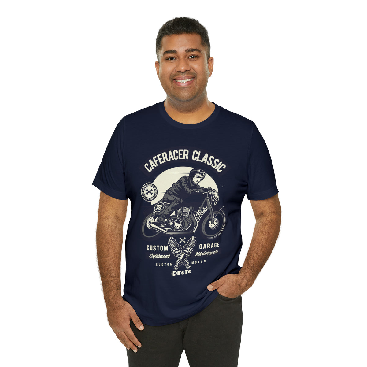 CAFE RACER Classic - Unisex Jersey Short Sleeve Tee