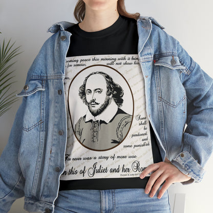 No Greater Tale of Woe... Juliet & Romeo.- Unisex Heavy Cotton Tee