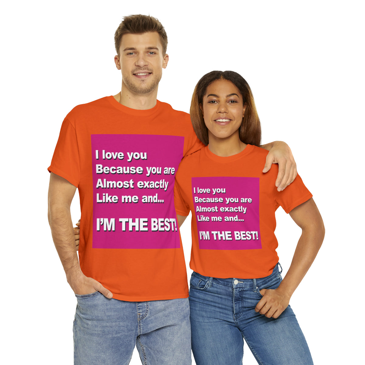 I Love You Because - Unisex Tee