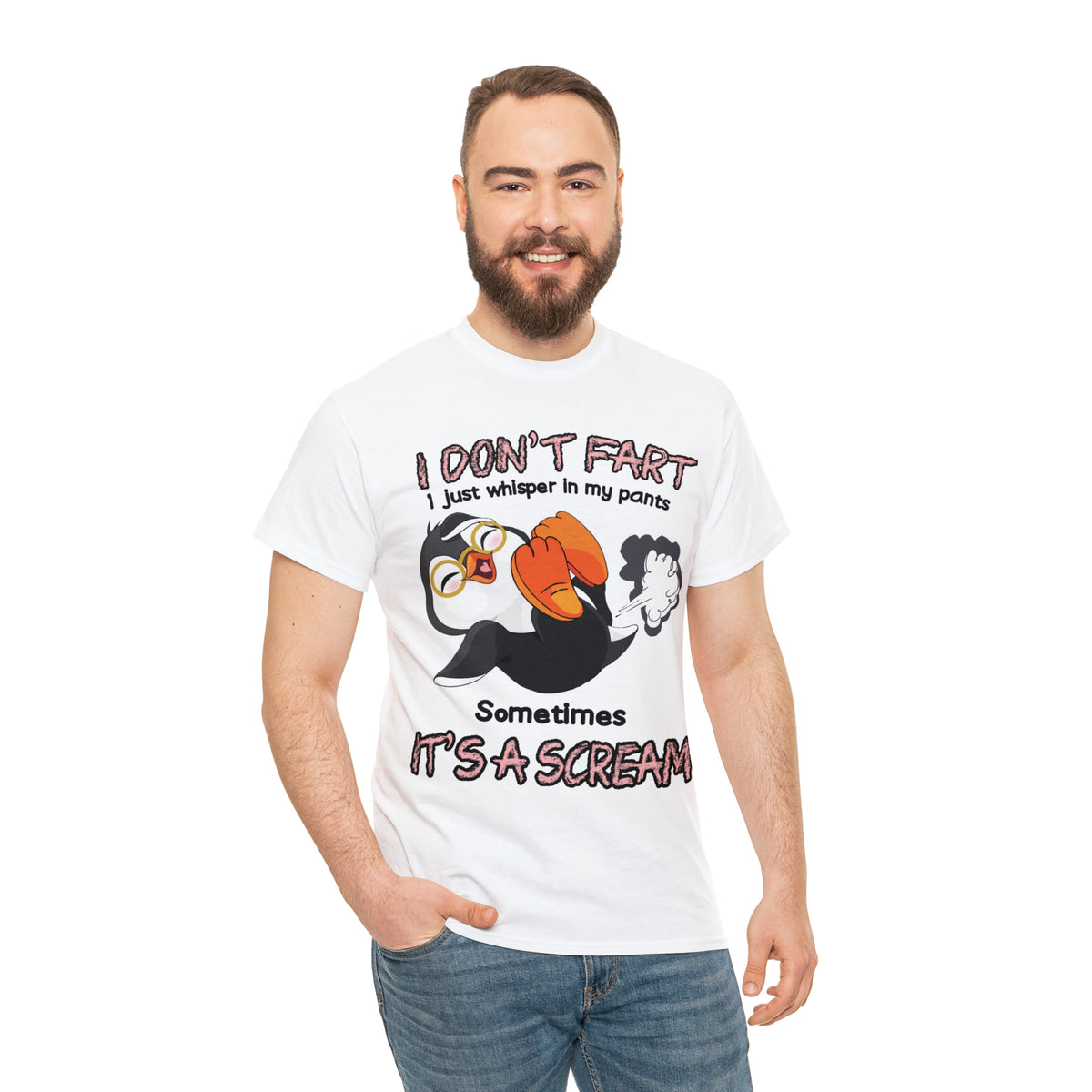 I DON'T FA*T - Funny Unisex Heavy Cotton Tee - USA