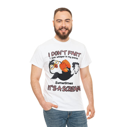 I DON'T FA*T - Funny Unisex Heavy Cotton Tee - USA