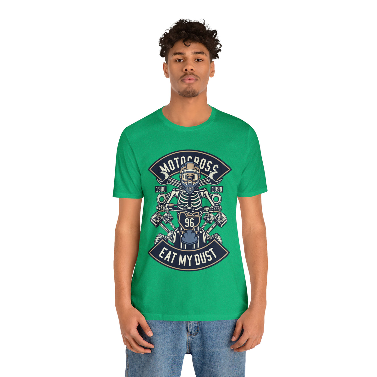 MOTOCROSS Eat My Dust - Unisex Jersey Short Sleeve Tee