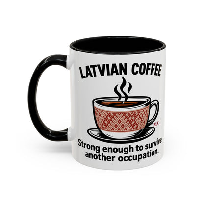 Latvian Coffee Mug | Funny Latvian Heritage Gift | BalticAF