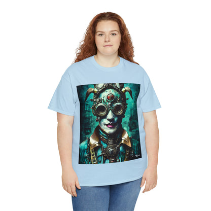 CYBER-STEAMPUNK LORD - Airt on a Shirt  - Unisex Heavy Cotton Tee - AUS