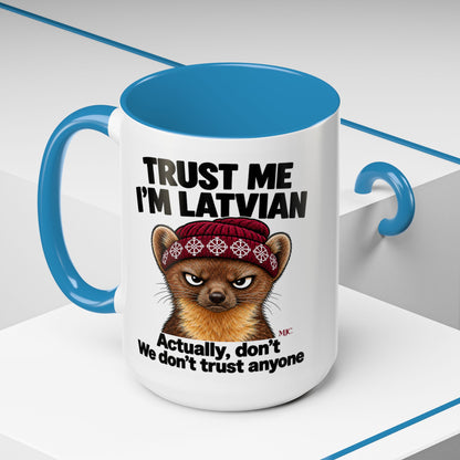 Trust Me I'm Latvian Mug | Funny Latvian Gift | BalticAF