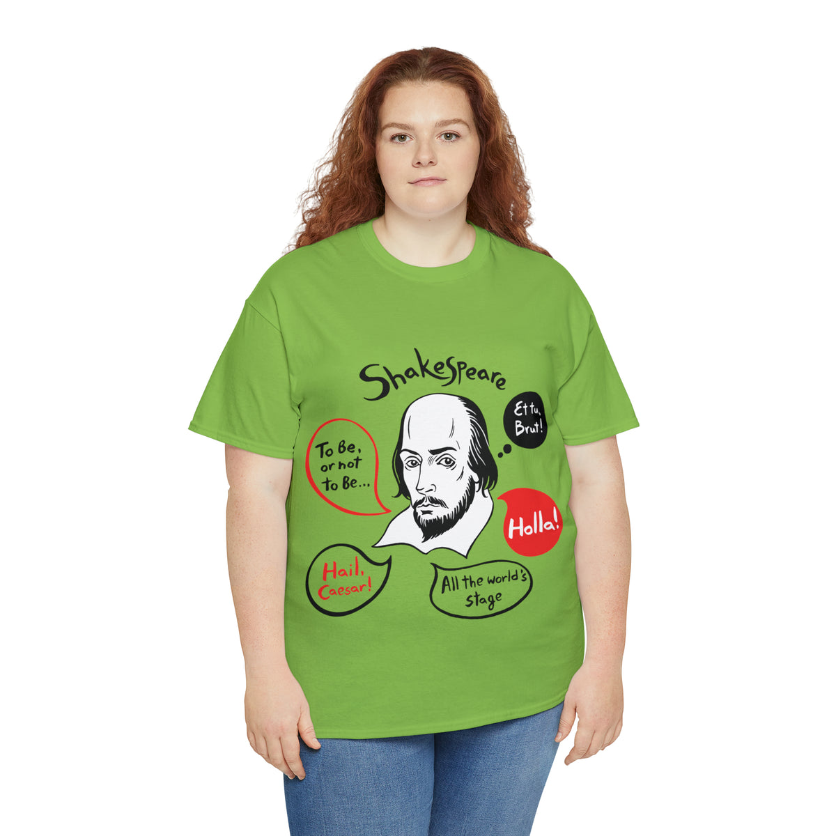 SHAKESPEARE (light) - Unisex Heavy Cotton Tee