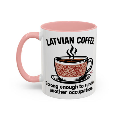 Latvian Coffee Mug | Funny Latvian Heritage Gift | BalticAF