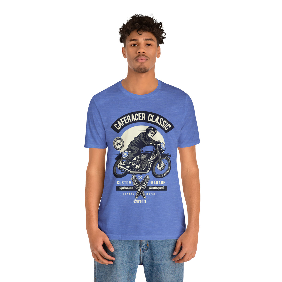 CAFE RACER Classic - Unisex Jersey Short Sleeve Tee