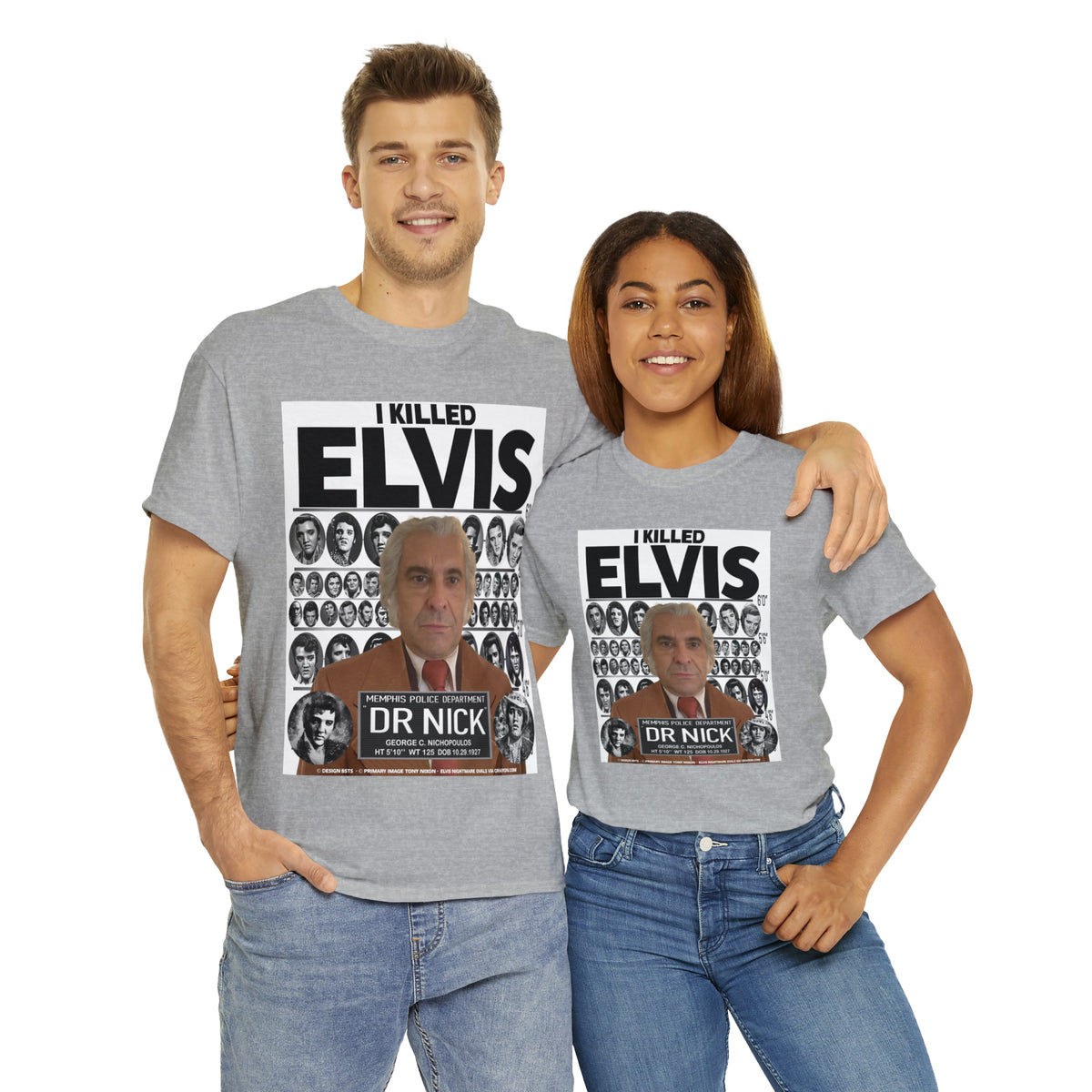 I KI**** ELVIS  - Unisex Heavy Cotton Tee - AUS