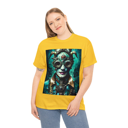 CYBER-STEAMPUNK LORD - Airt on a Shirt  - Unisex Heavy Cotton Tee - AUS