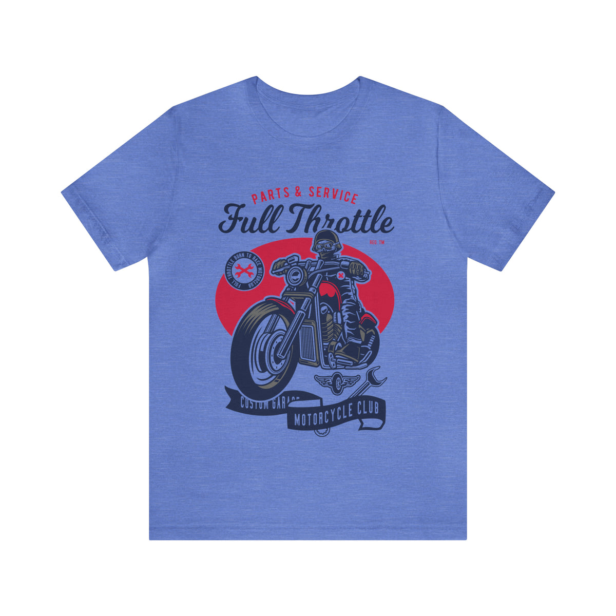 FULL THROTTLE Parts & Service - Unisex Jersey Short Sleeve Tee