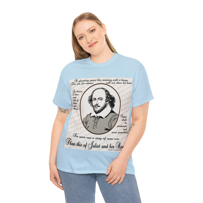 No Greater Tale of Woe... Juliet & Romeo.- Unisex Heavy Cotton Tee
