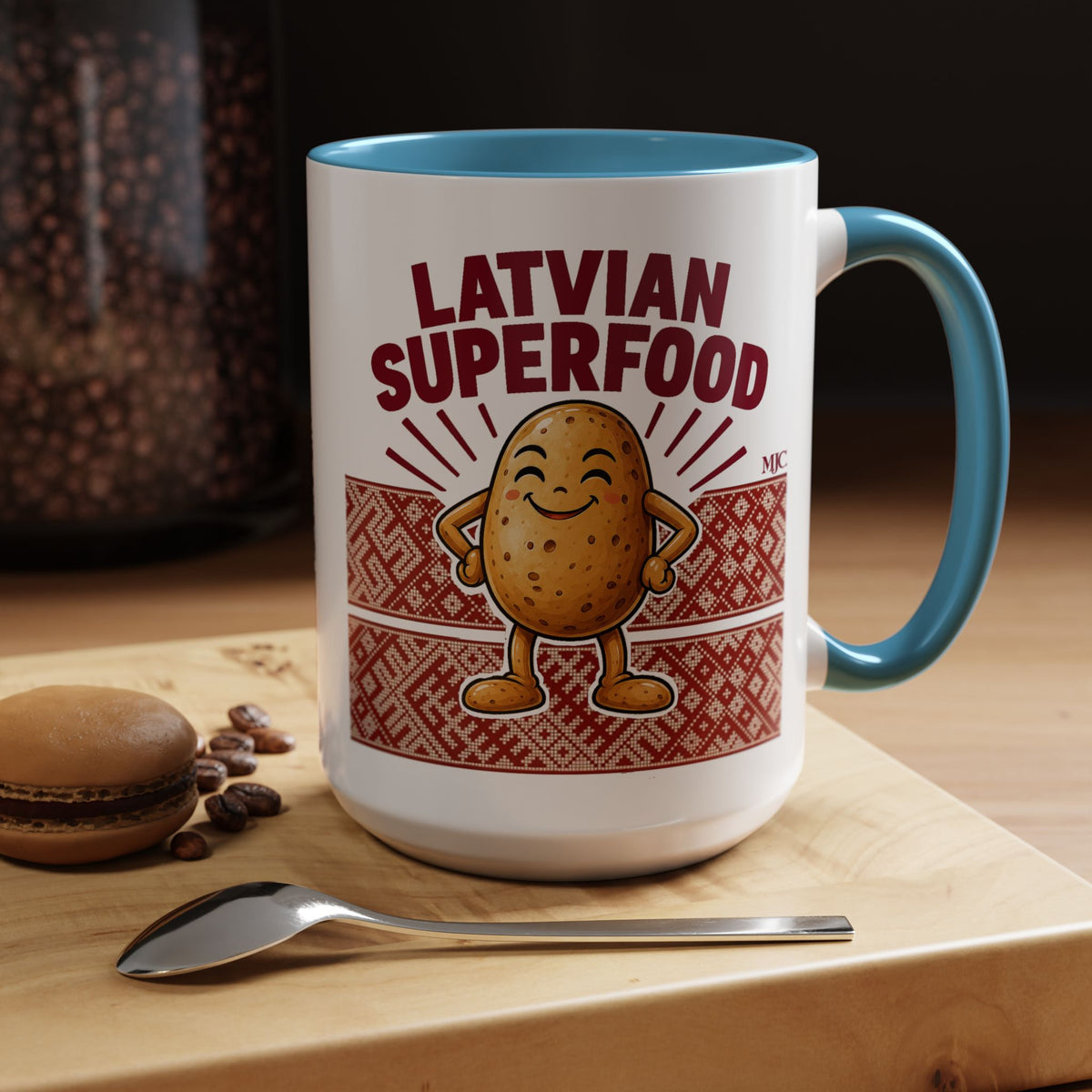 Latvian Superfood Mug | Funny Potato Gift | BalticAF