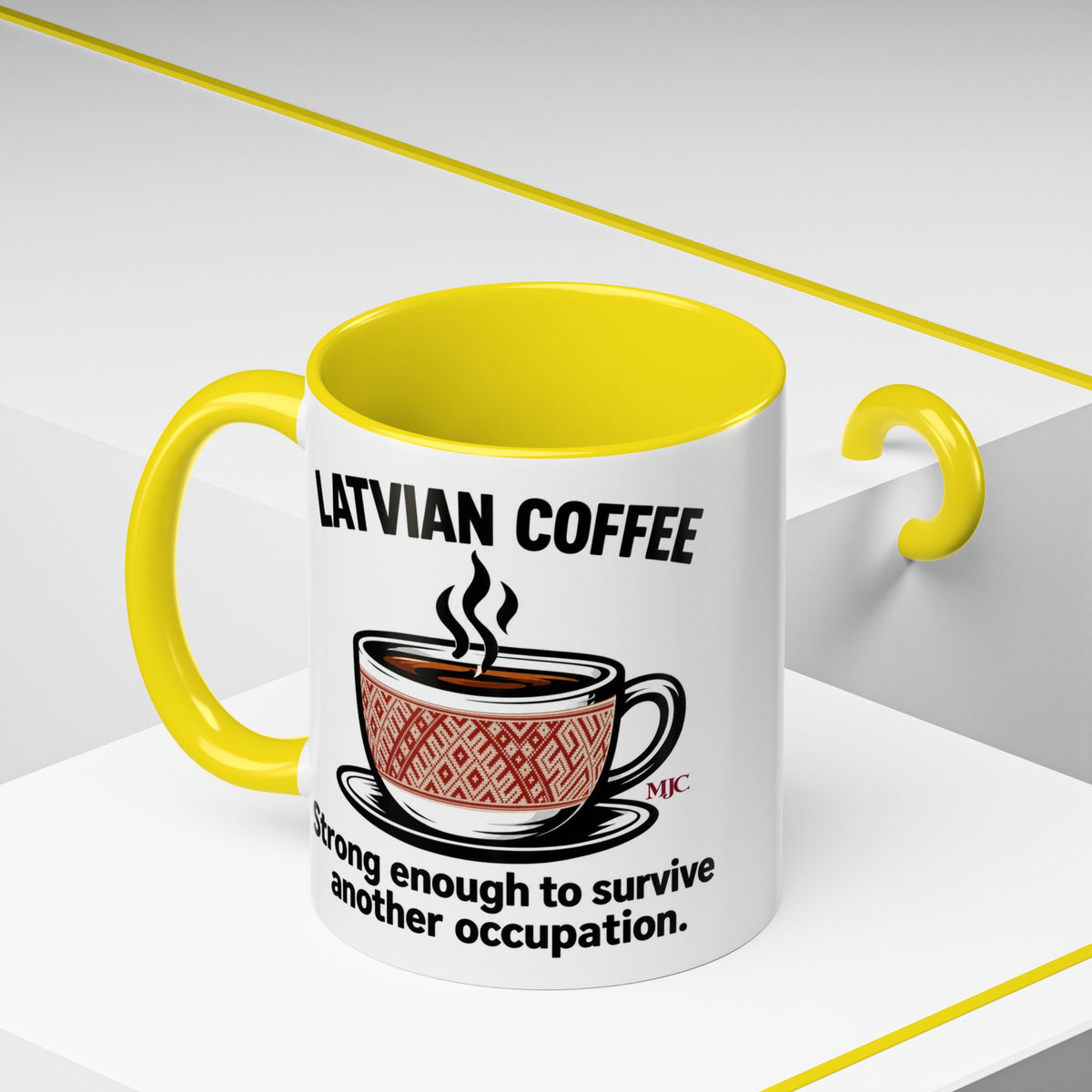 Latvian Coffee Mug | Funny Latvian Heritage Gift | BalticAF